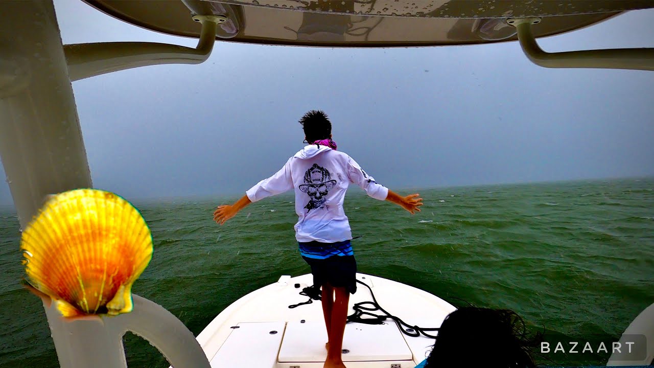 Scalloping Crystal River | Hurricane Idalia outer bands hit us!