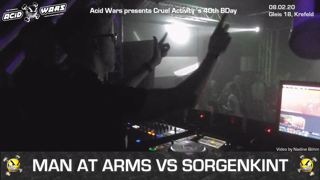 Man at Arms vs Sorgenkint // Acid Wars // Gleis 18 Krefeld 08.02.20