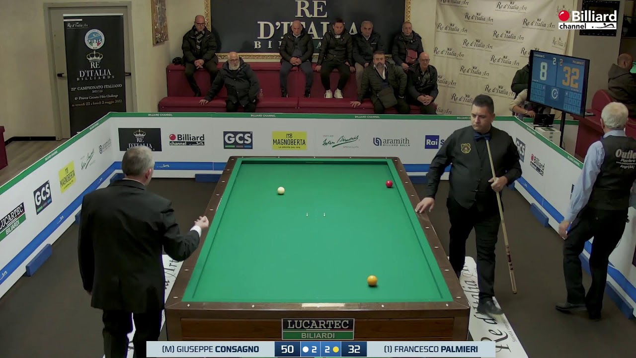 Consagno Giuseppe VS Palmieri Francesco - 23° Campionato Italiano Salerno