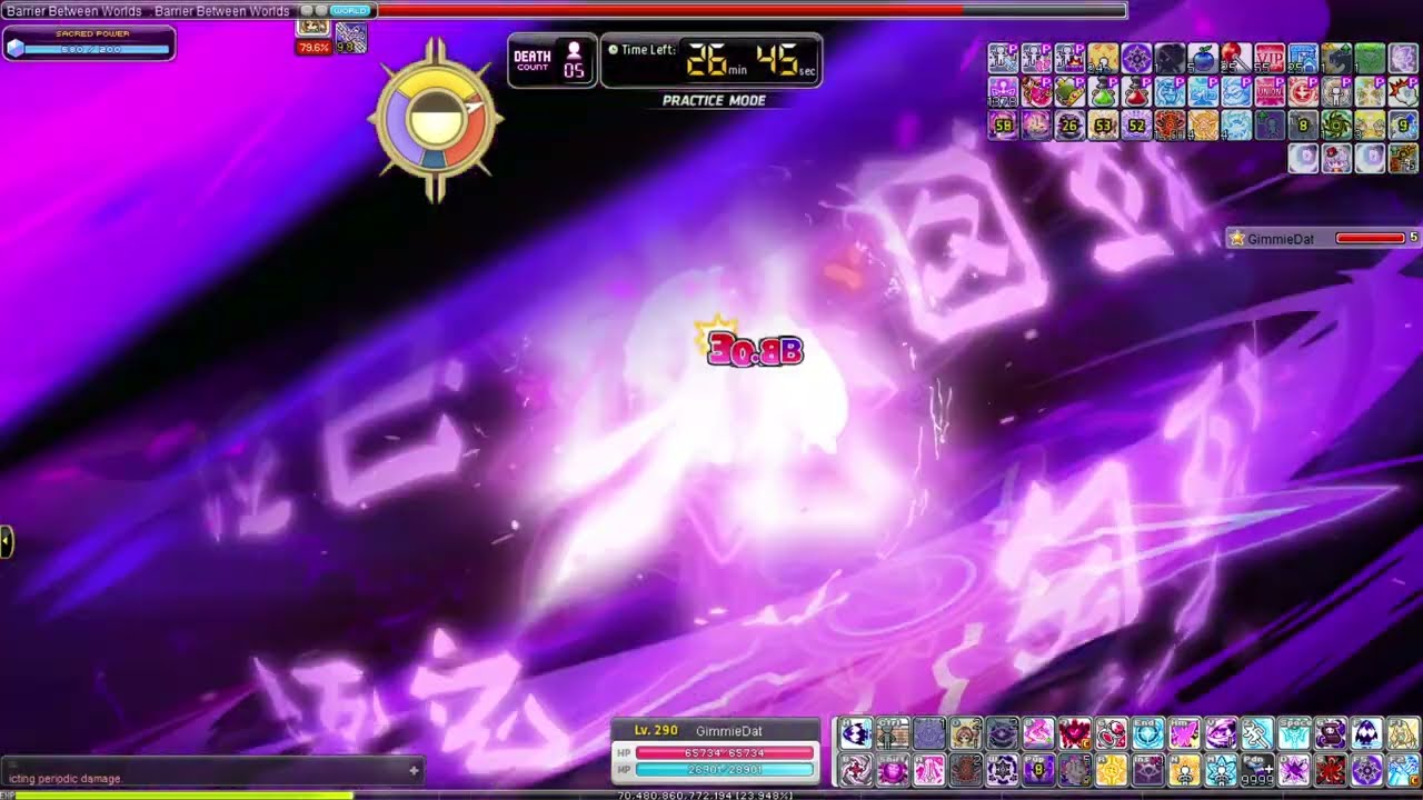 Maplestory Night Lord 4min Hard Seren Solo with REWORKED ORIGIN
