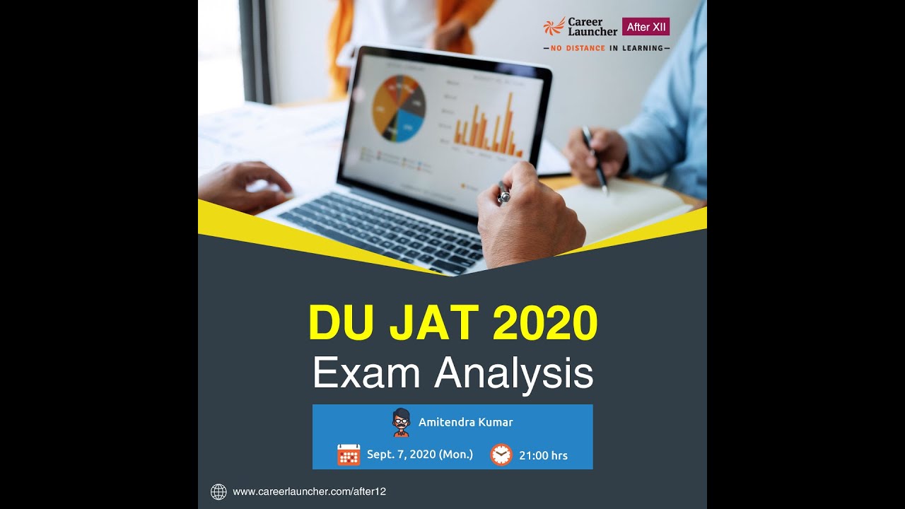 DU JAT 2020 Exam Analysis | Amitendra Kumar | Career Launcher
