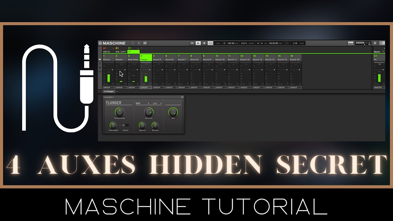 Maschine Advanced Routing Mixing Secrets [ 4 Auxes ]