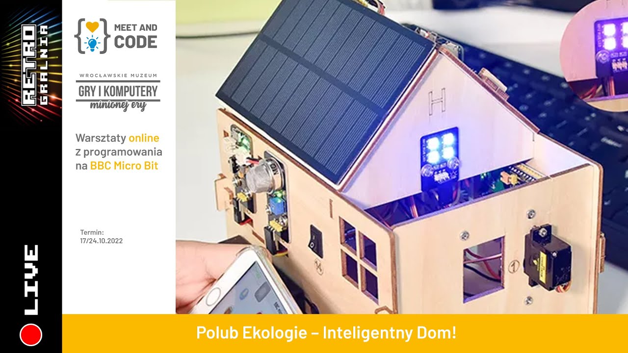 🔴 Polub Ekologie – Inteligentny Dom! - Smart Home Kit for Micro:bit
