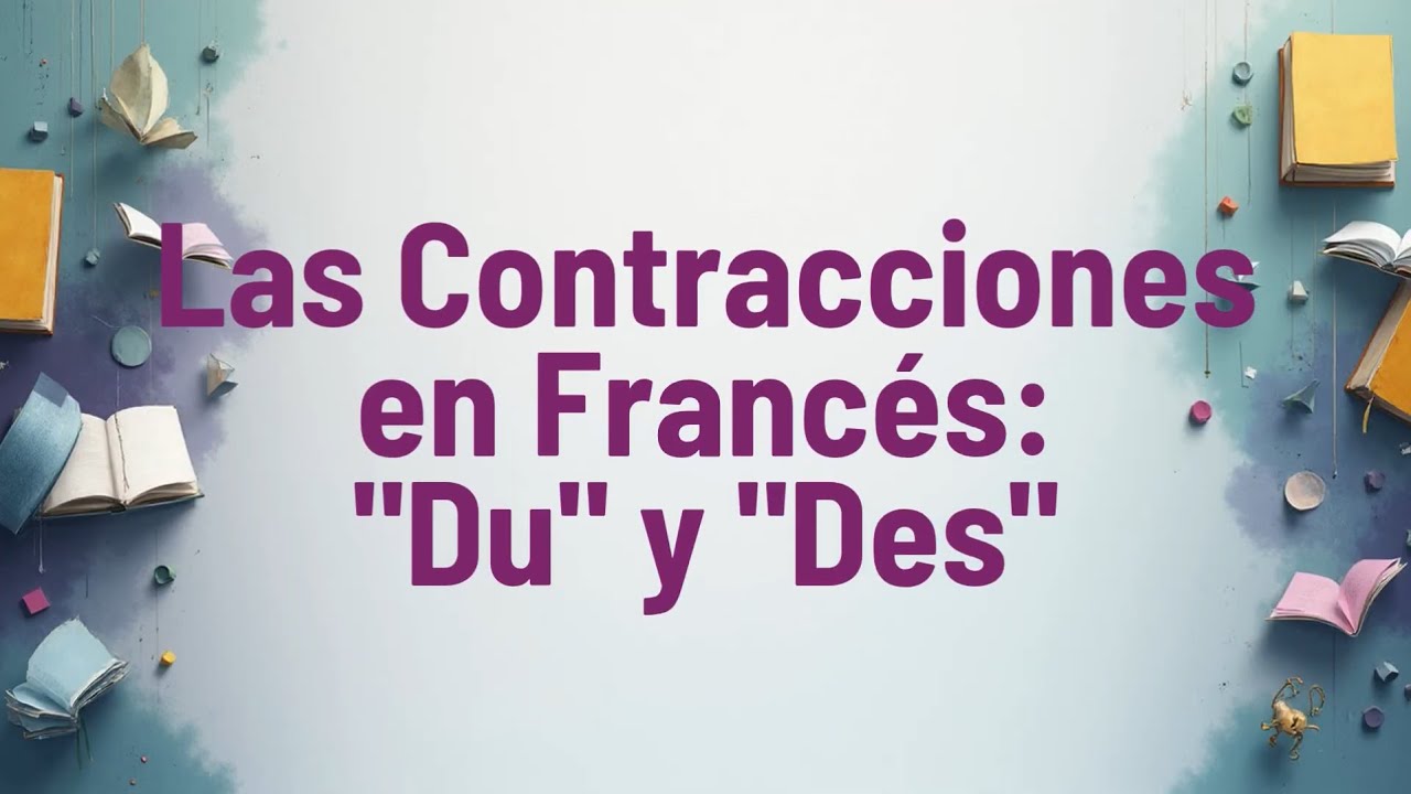 Fonética reducción de de y le → du / des