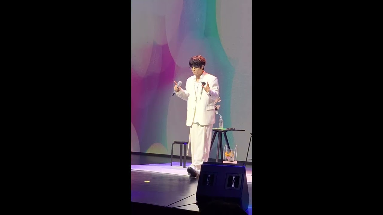 박지후 첫 번째 토크&미니콘서트🎤캄캄하게 눈이부신👁👁  