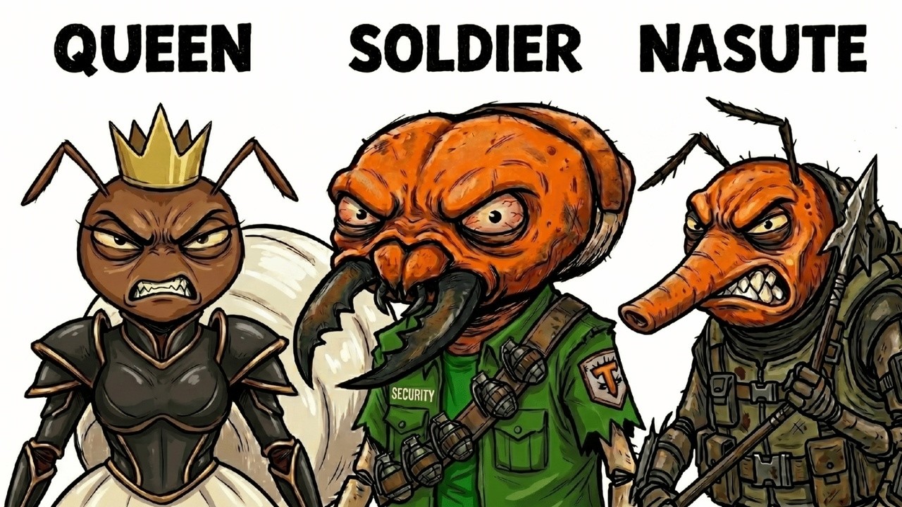Your Life as Every Termite Colony Rank: The Underground Empire