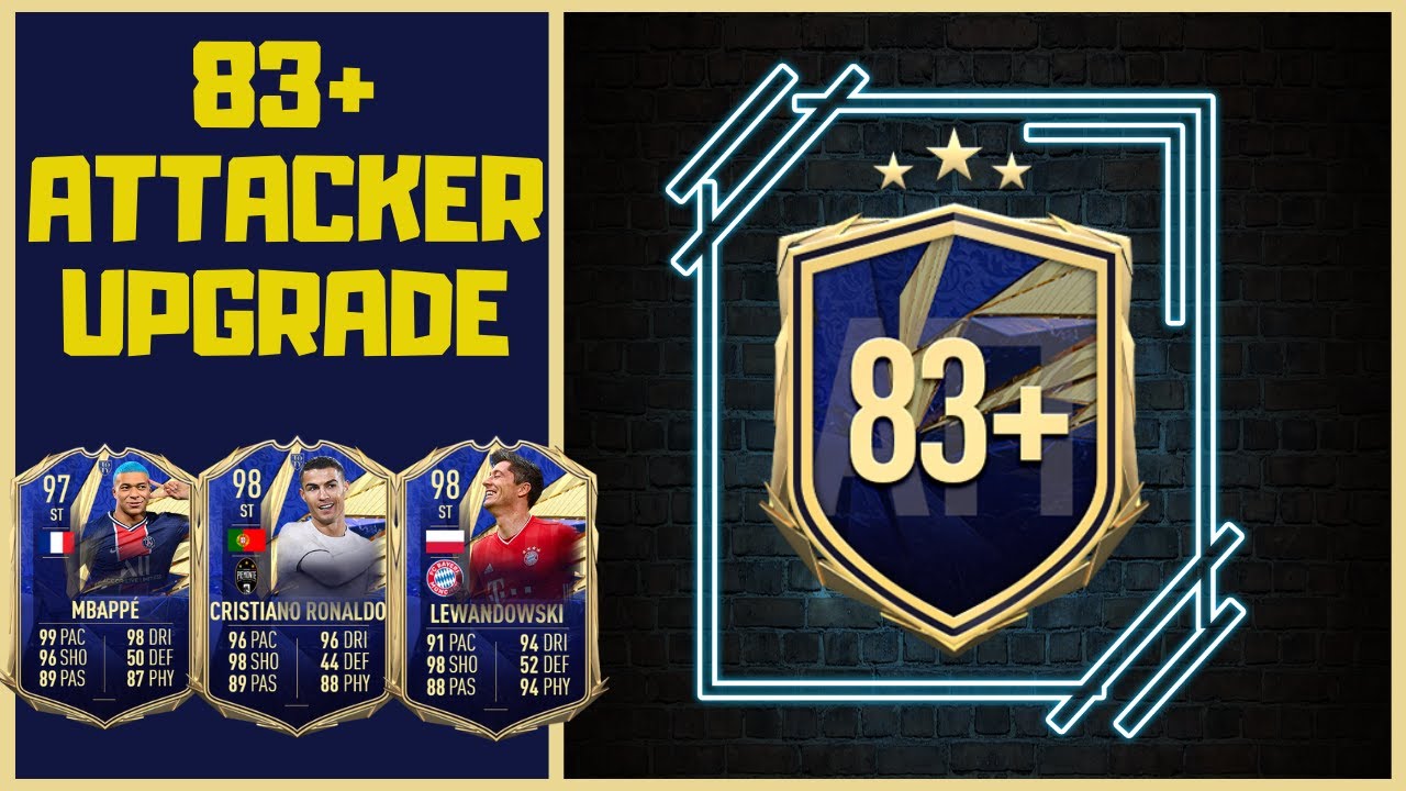 fifa 21 83+ Attacker Upgrade sbc guide easy plus pack are they worth it?
