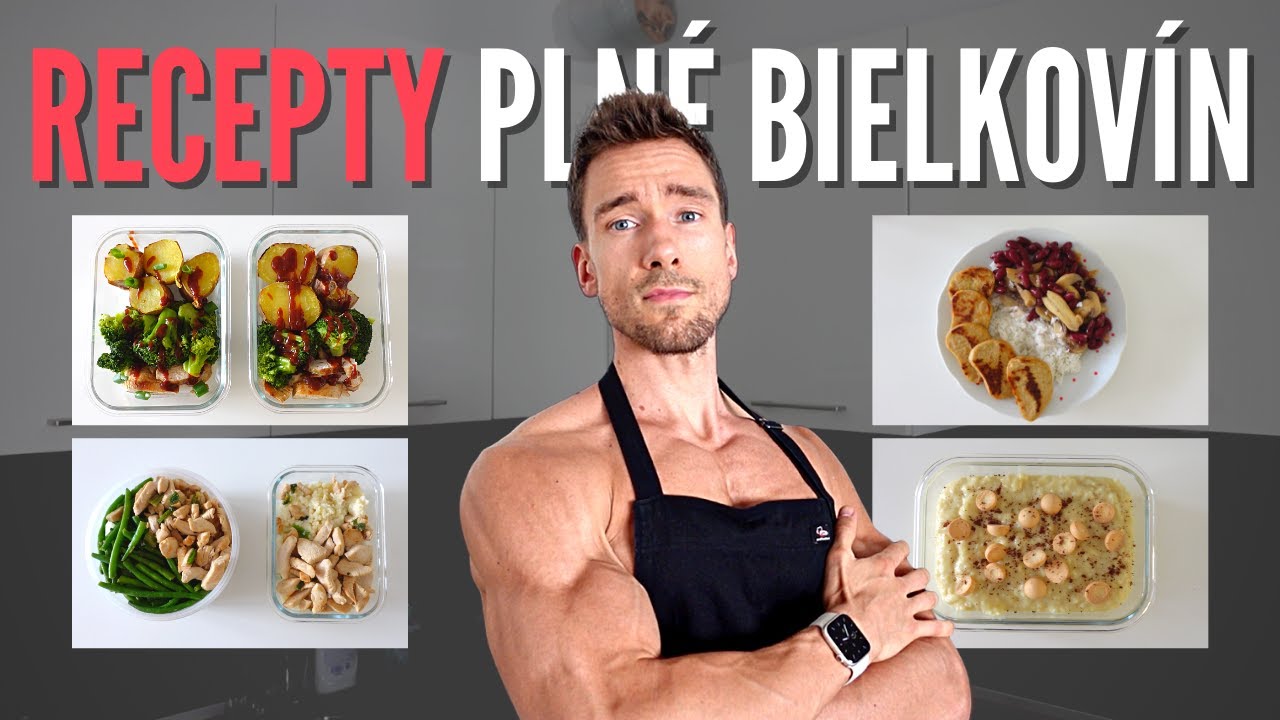 Recepty s vysokým obsahom bielkovín part 3 | Ľahké a rýchle jedlá | FITKOUČING