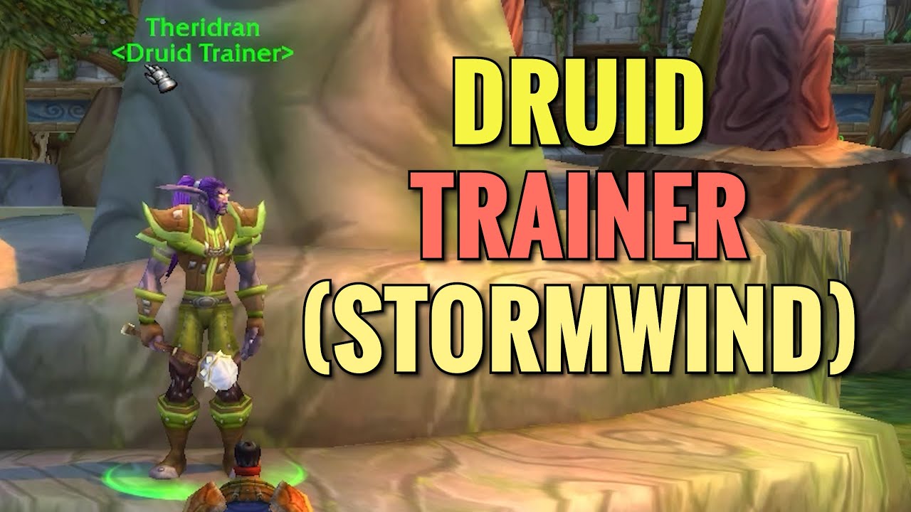 Stormwind Druid Trainer (WoW Classic)