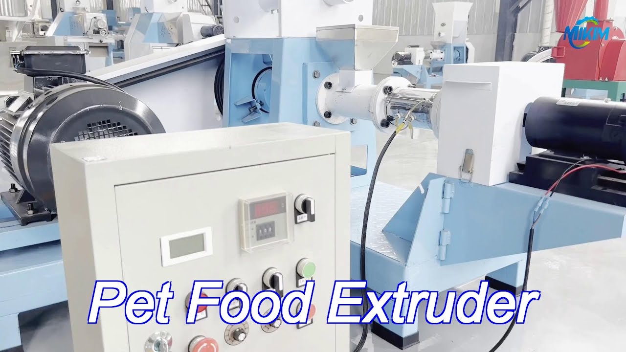 500kg/h floating fish feed extruder machine automatic sinking fish feed making machinery equipment