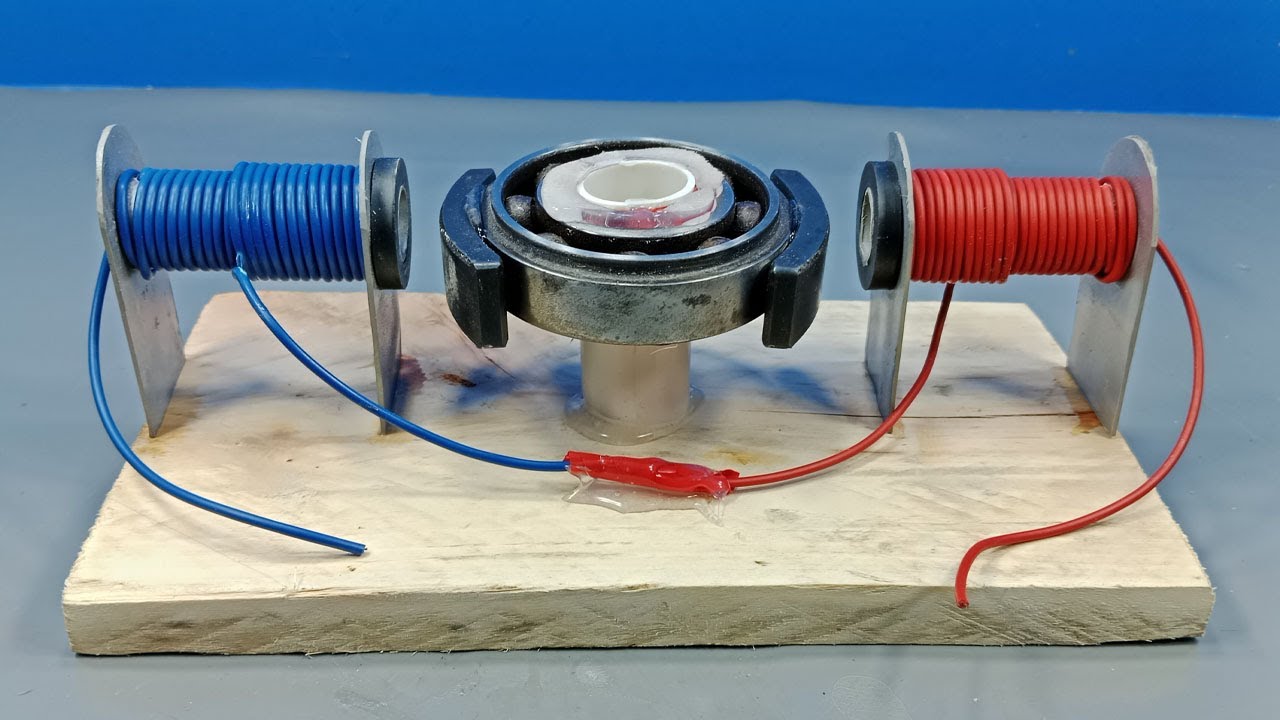 This invention is free! How to generate 220 volt Powerful Electricity for free use Magnet