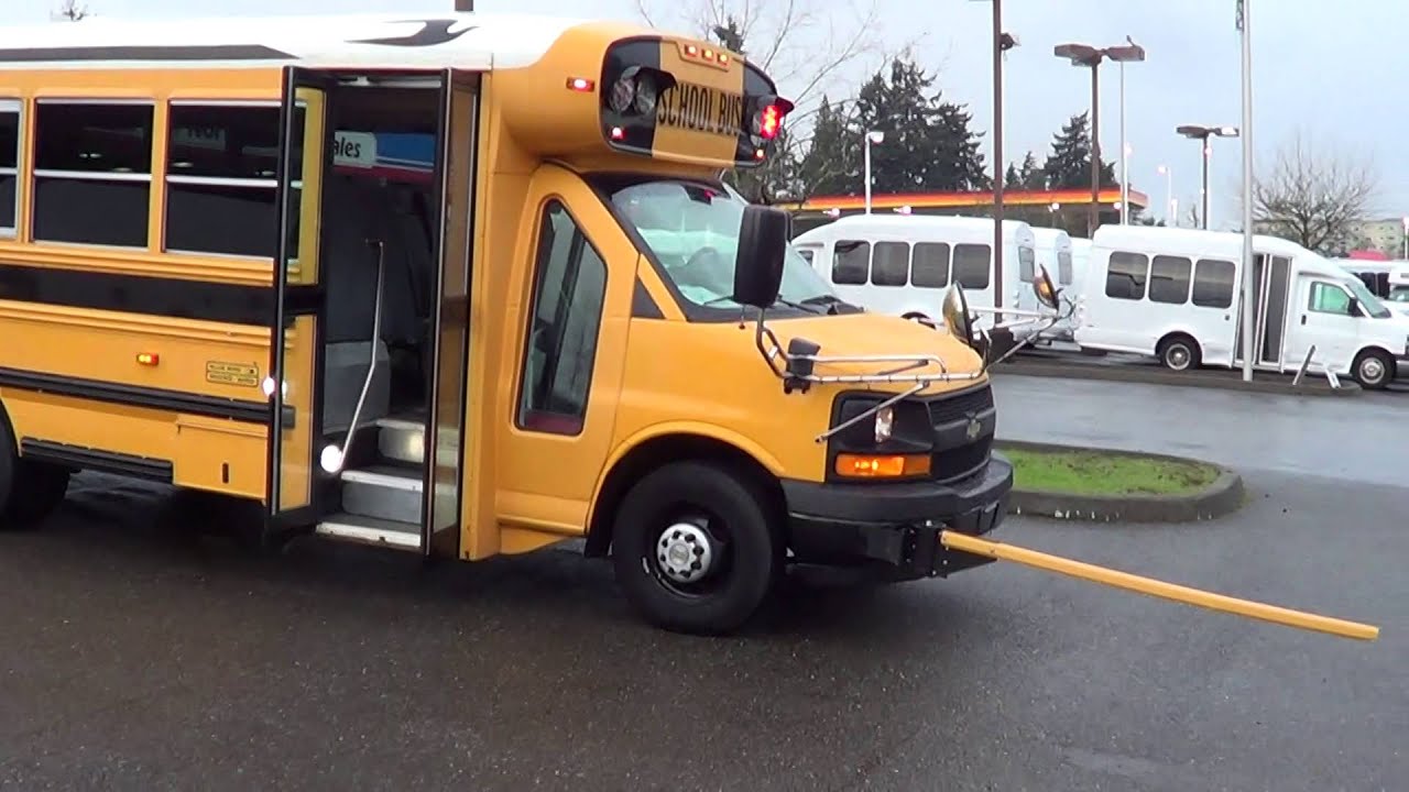 Northwest Bus Sales Used 2008 Chevy Blue Bird Micro Bird 24 Passenger School Bus - B32662