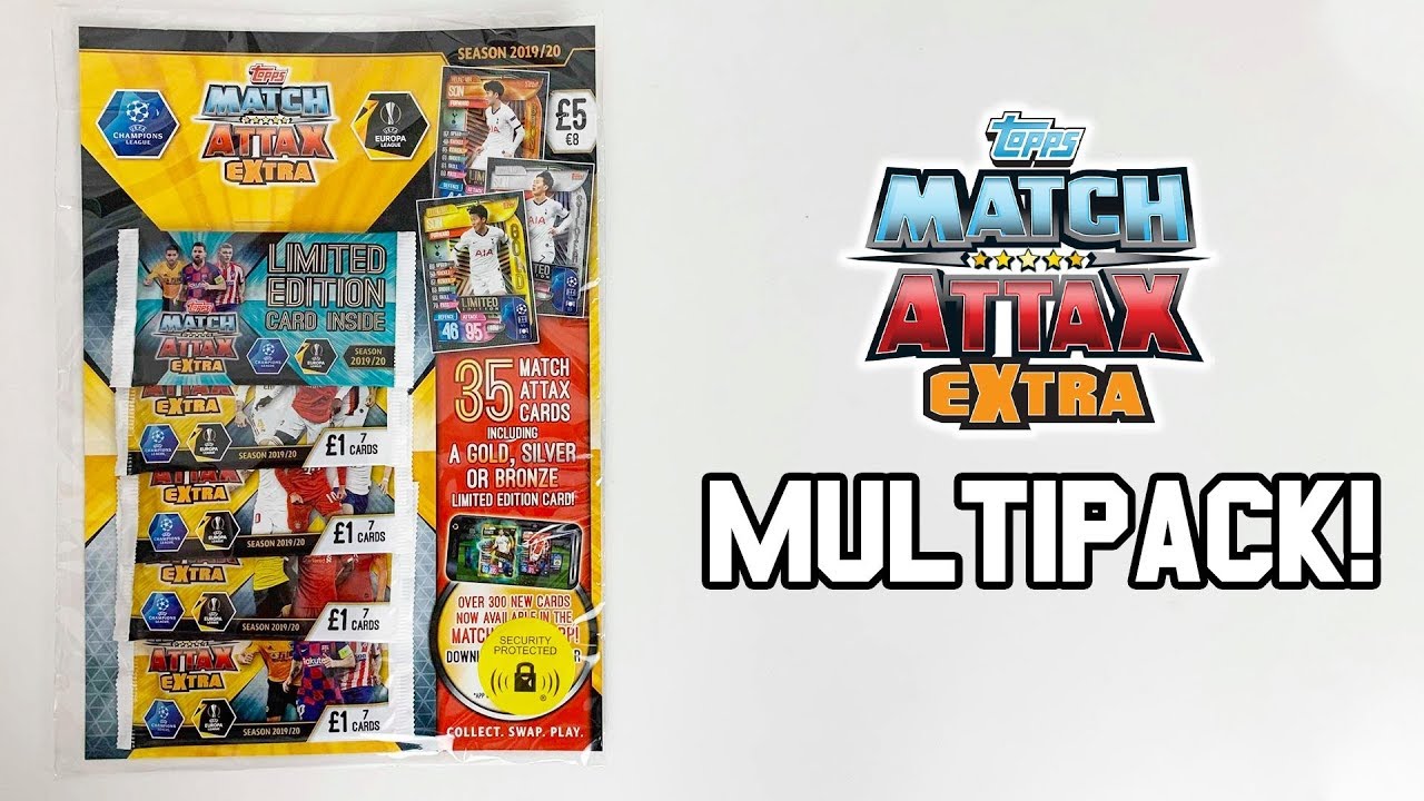 SON LIMITED EDITION!! | MATCH ATTAX EXTRA 2020 - Multipack! (100 CLUB PULL!!)