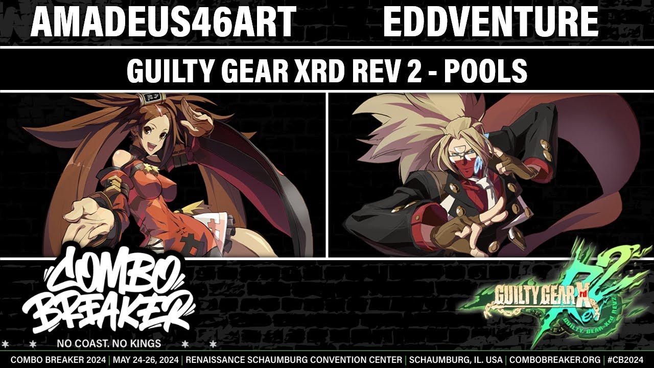 COMBO BREAKER 2024 POOLS - Amadeus46Art (Jam) vs Eddventure (Answer) - Guilty Gear Xrd REV 2
