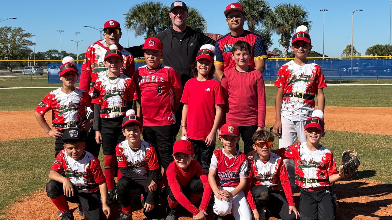 Santa Sluggers vs Next Level 10/9u (GOB tournament)