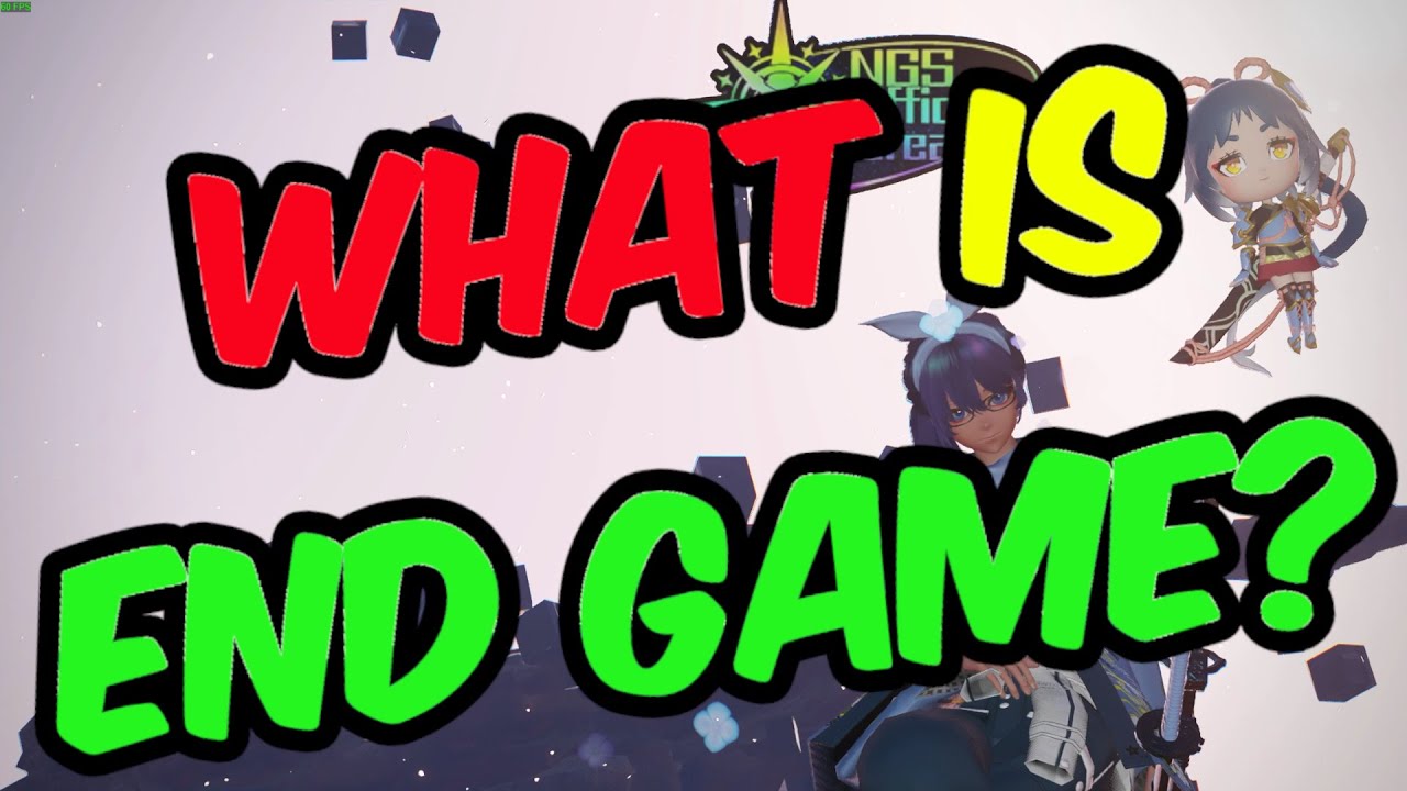 [PSO2:NGS] What Is The End Game?