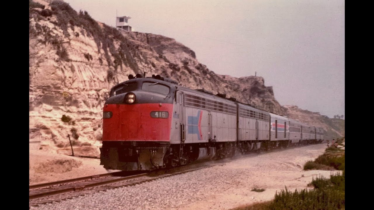 Early Amtrak in Southern California