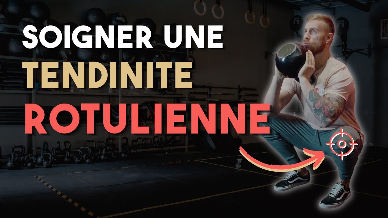 Comment SOIGNER une TENDINITE au GENOU ? (exercice kiné)
