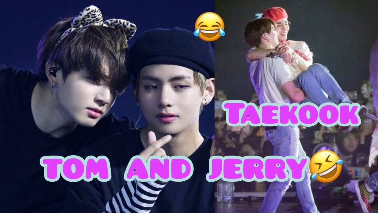 Taekook Tom and jerry ver-!!!😂