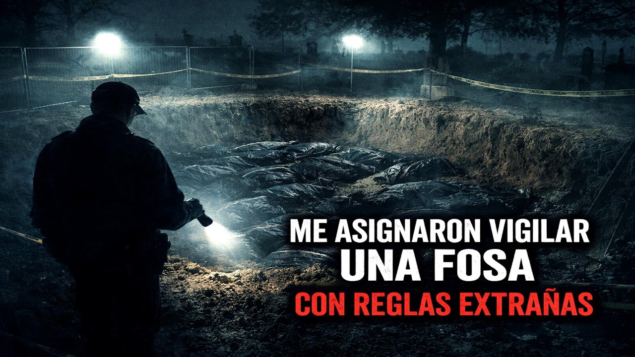Me asignaron vigilar una fosa común y hay reglas extrañas que no se pueden romper