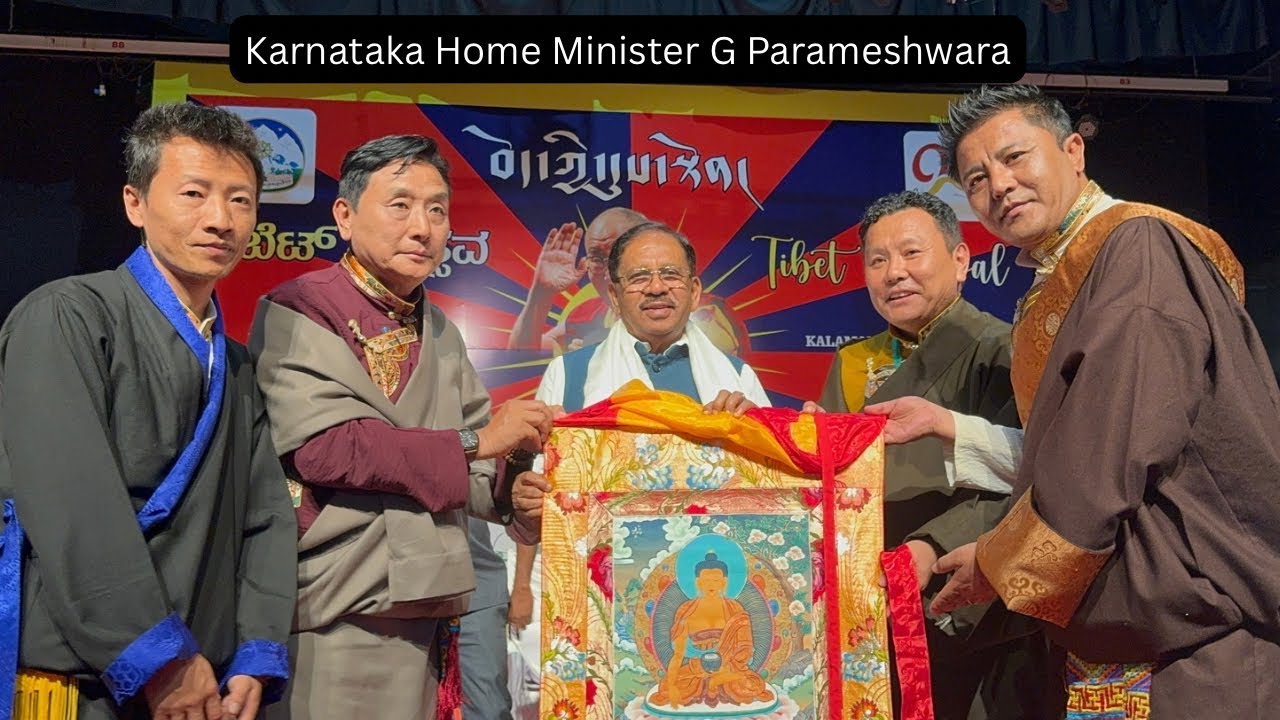 Karnataka Home Minister G Parameshwara at Tibet Festival | Tibetan Vlogger | Mysuru