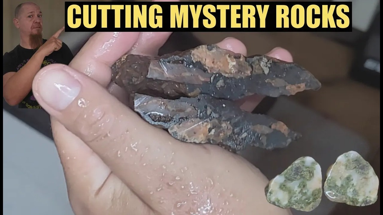 Lake Superior Island Mystery Rocks Cut Open – Expected Agates, Got Surprises (Old Footage)