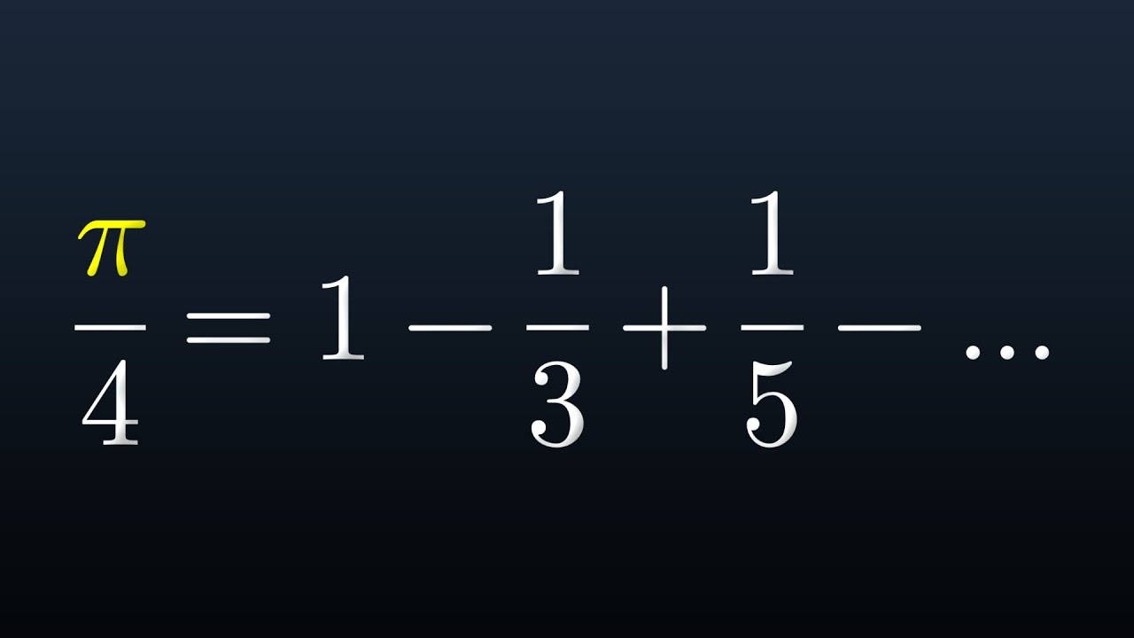 Your New Favorite Formula For Pi