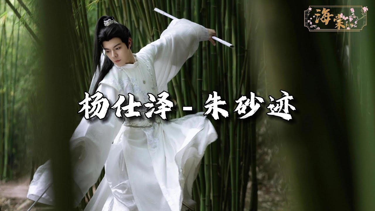 杨仕泽 - 朱砂迹『叹这乱世浮华一吻中情真情假，江湖醉罢写多少风月诗话。』【动态歌词MV】