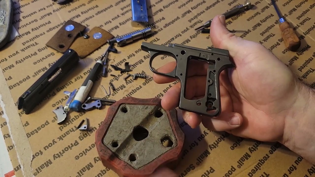 First Ever on youtube Colt Junior 25acp - FULL Disassemble and reassemble