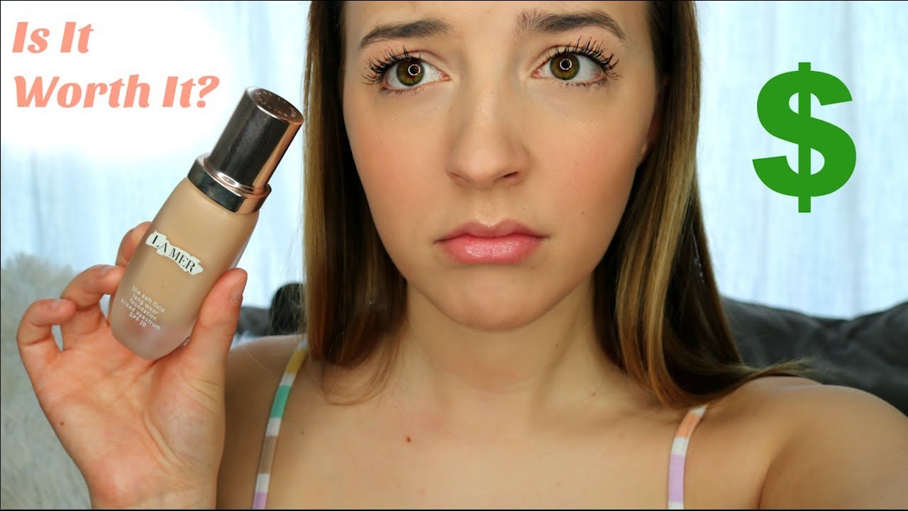$110 La Mer Soft Fluid Long Wear Foundation! Review & Demo