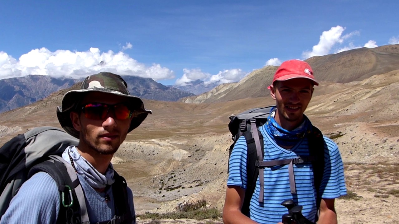 Nepal - Annapurna Circuit Trek - Desert in Muktinath landscape