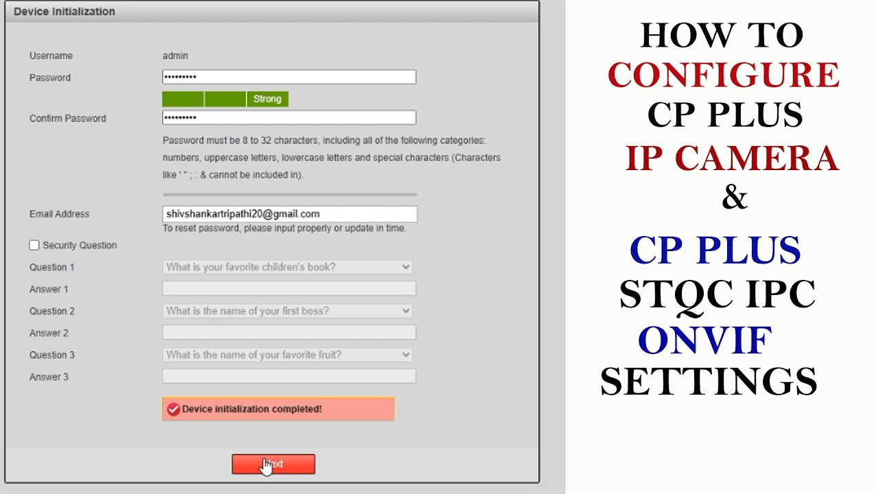CP Plus IP Camera Setup in Hindi