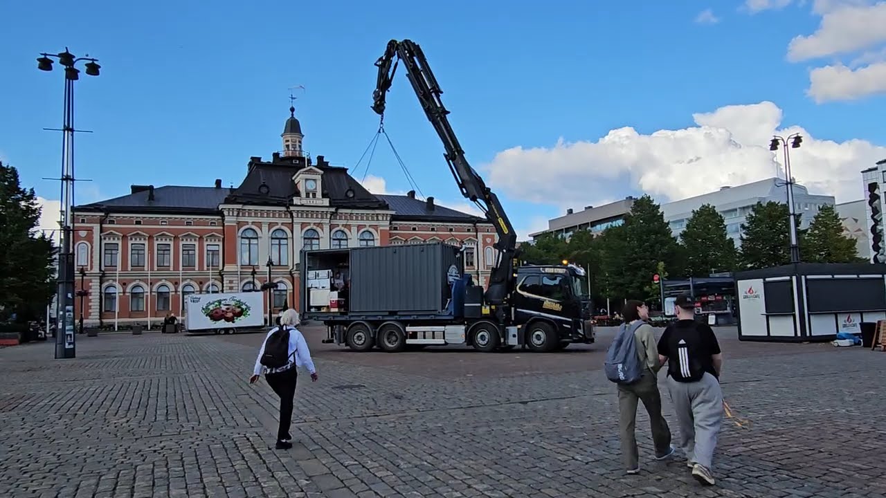Kuopion kauppatori – Torimyyntikontin siirtäminen ‎12.08.2024