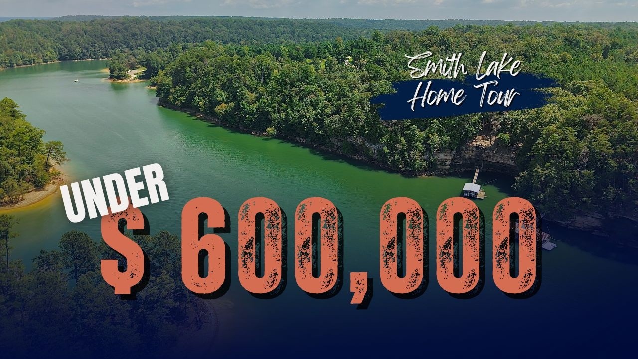Smith Lake Home Tour | 4BR FURNISHED Lake Home | Smith Lake Home for Sale | Lewis Smith Lake Alabama
