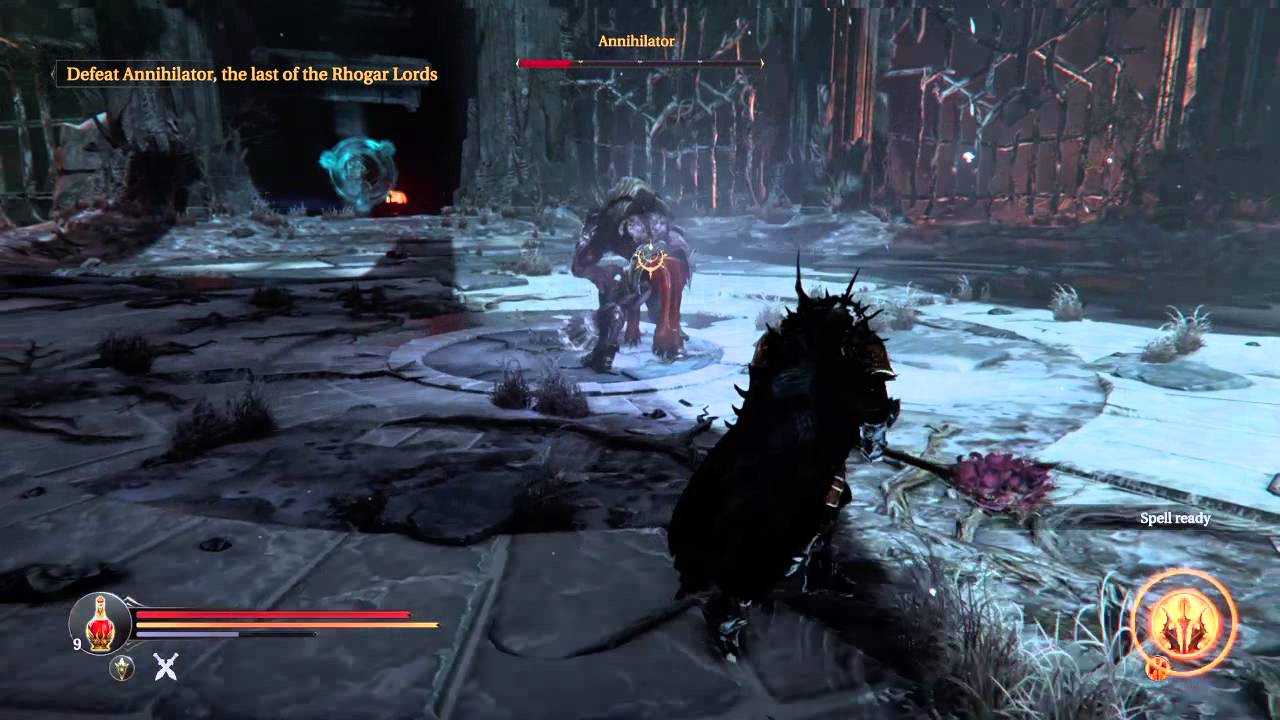 Lords of the Fallen unique lightning howto (first playthrough)