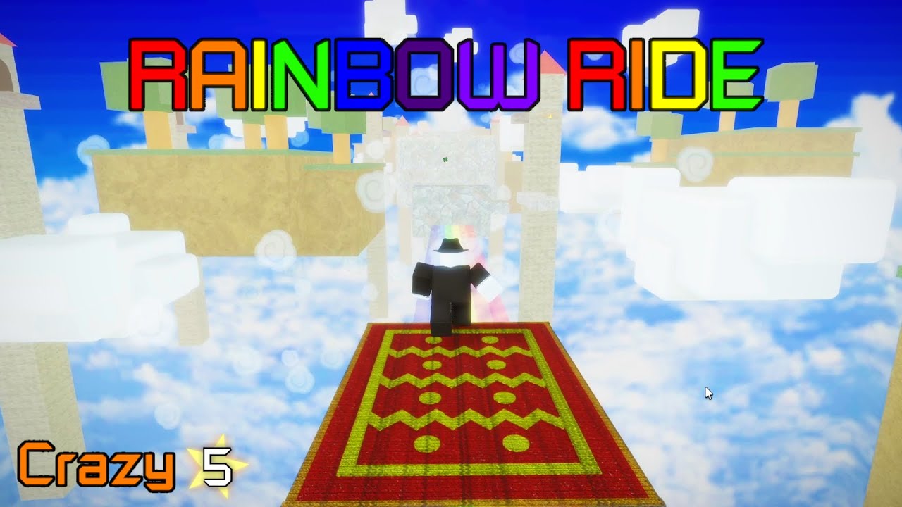 Rainbow Ride (Crazy) by CrabCayk | FE2 Community Maps