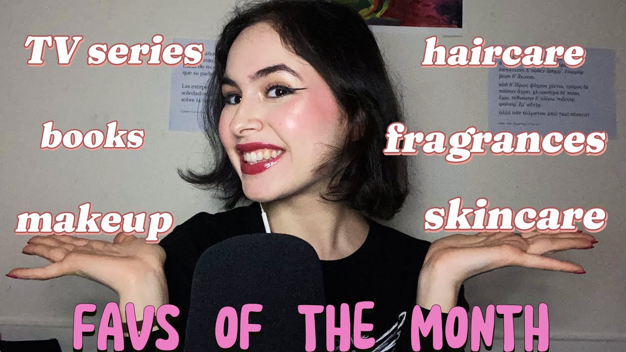 [ASMR] I TALK, YOU SLEEP | whispering my favourites of the month 🎀