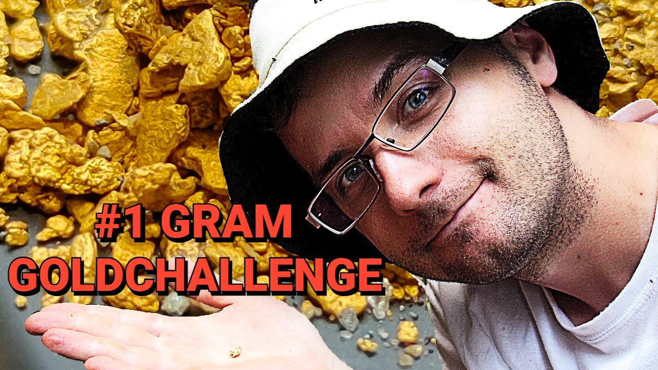 Sfido @Lucakiss70 a chi trova più oro! 1gramGOLDchallenge lungo questo fiume aurifero italiano