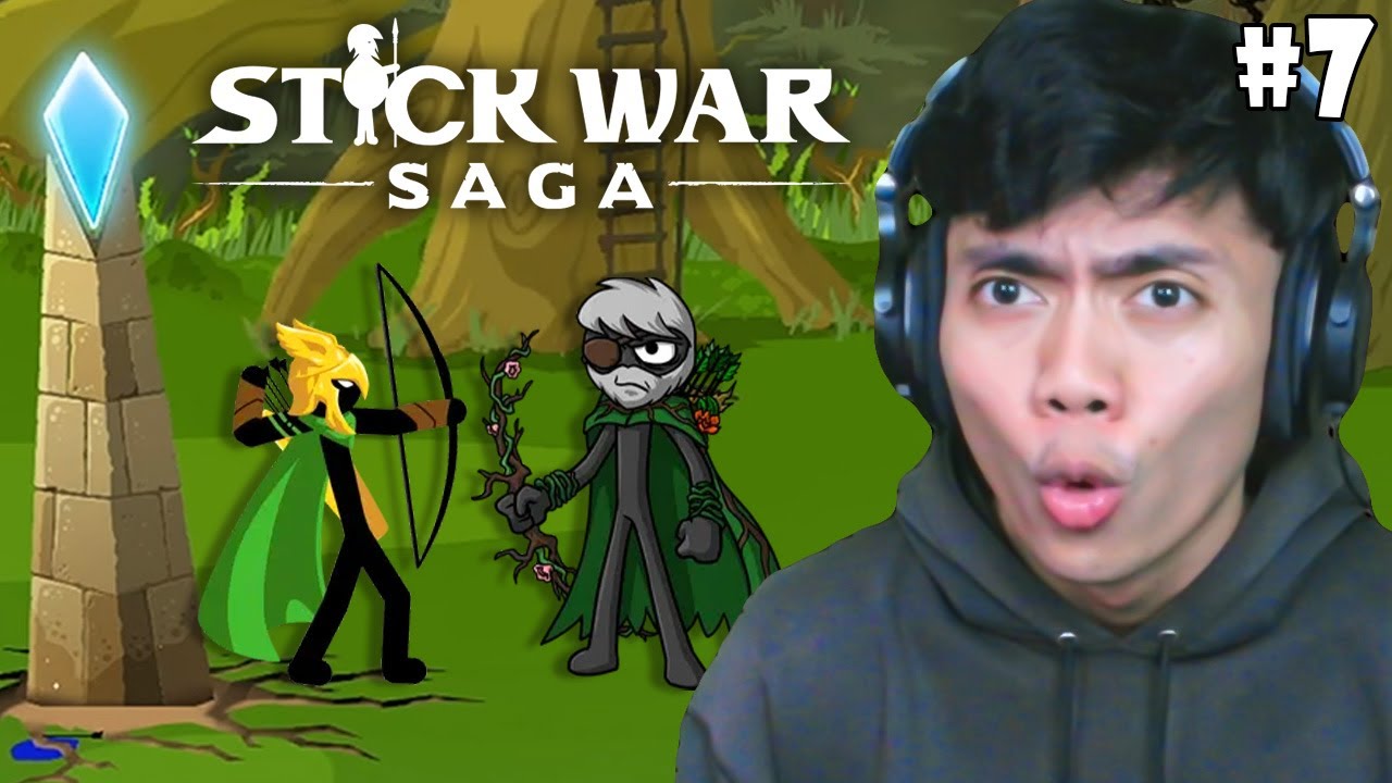 PASUKAN KYTCHU MELAWAN PASUKAN ARCHIS! Stick War: Saga - Indonesia (Part 7)