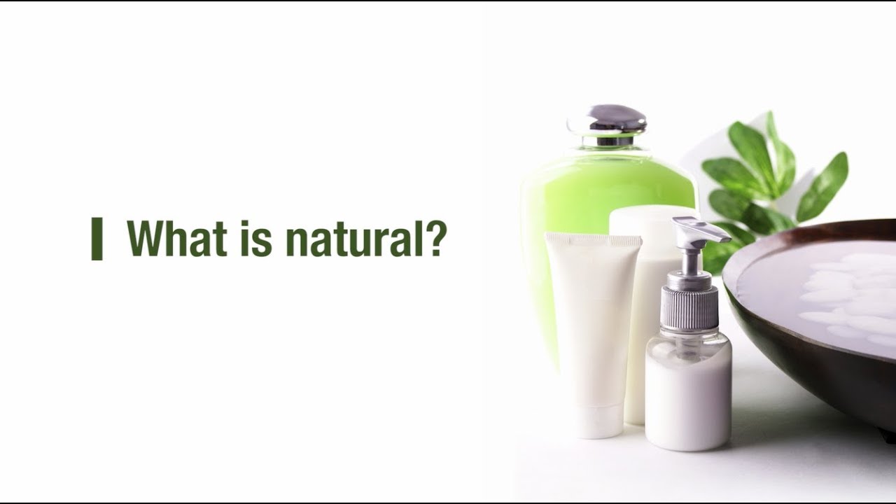 What are natural cosmetics?