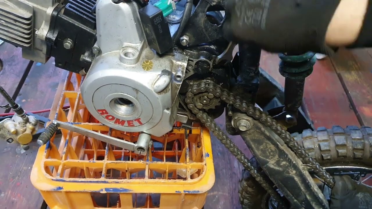 Cross loncin 125 / część 1 remont