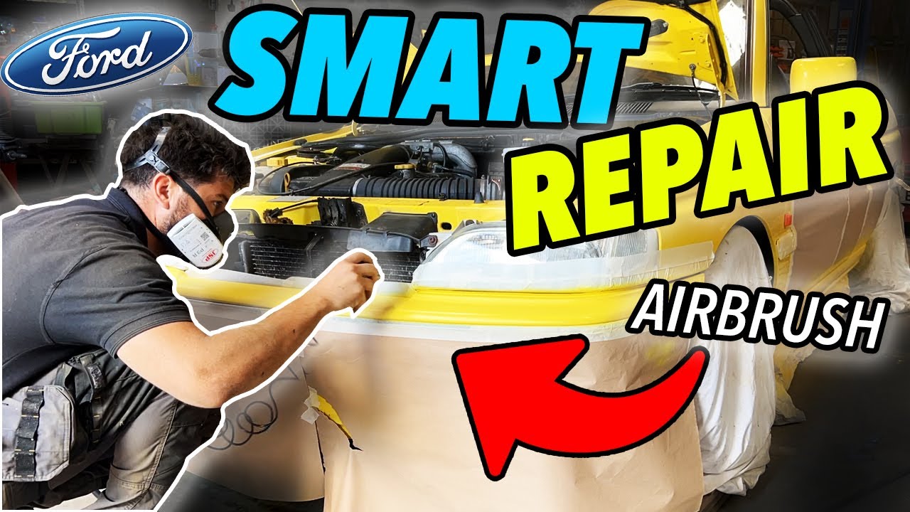 FIXING THE BODY DAMAGE ON MY 90'S FORD ESCORT