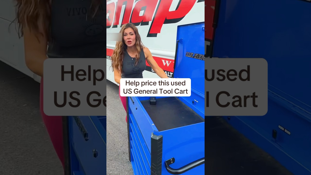 Помогите мне оценить эту б/у тележку для инструментов! #usgeneral #harborfreight #tooltrucks