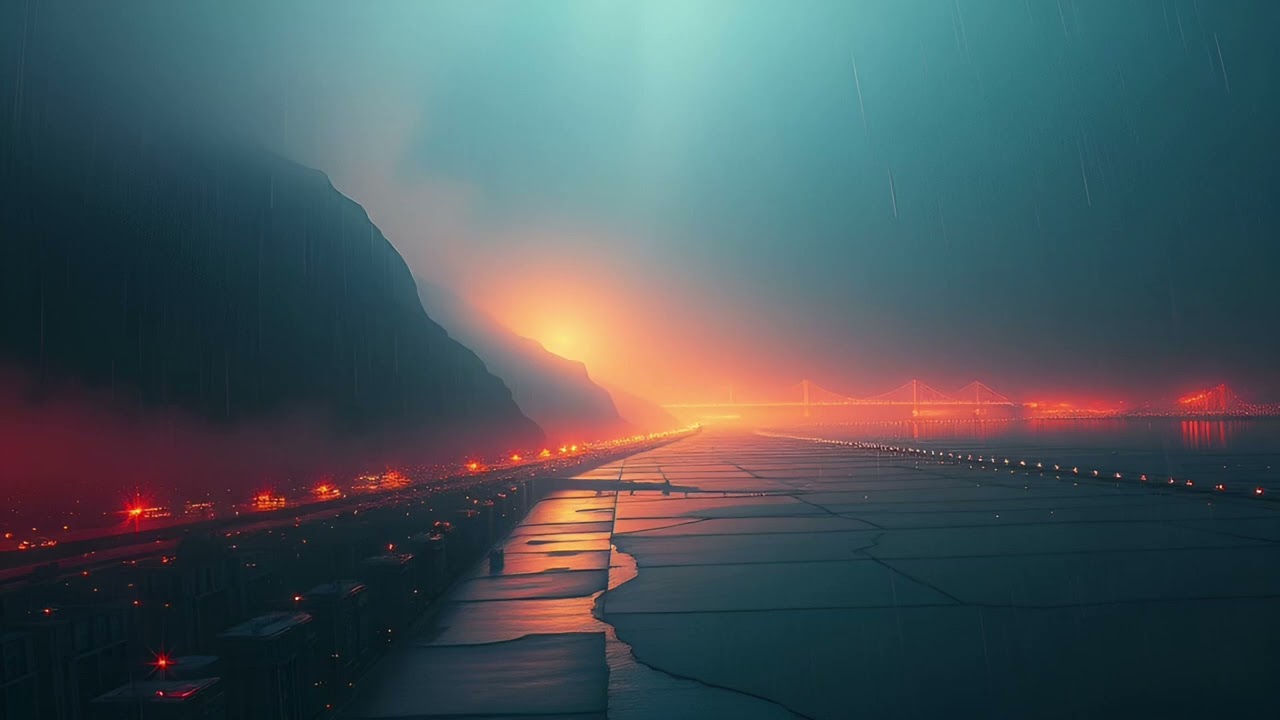 Golden Sparks in endless Night