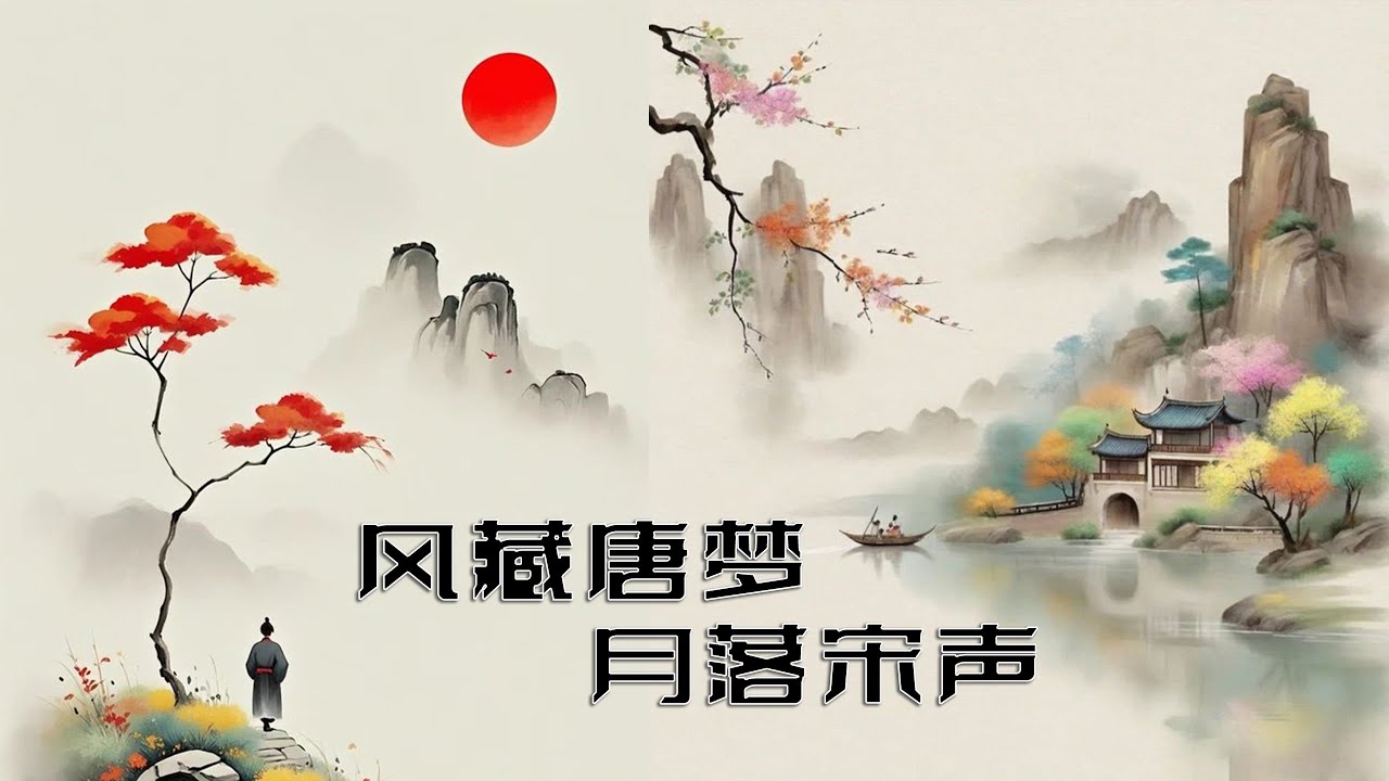 风藏唐梦，月落宋声：以唐诗宋词为灵感的原创古风音乐作品，在哼唱中记住经典，在光影中读懂诗心