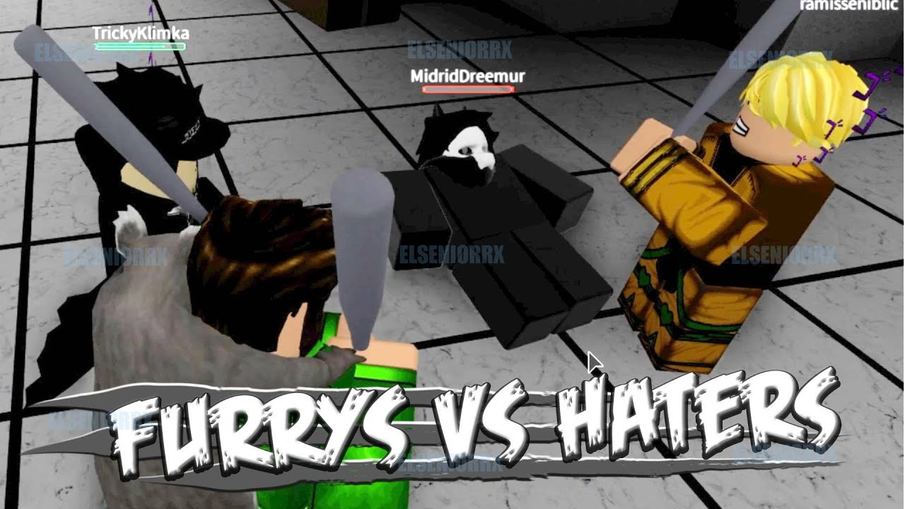 TRANSFURMATION ROBLOX FURRYS vs HATERS