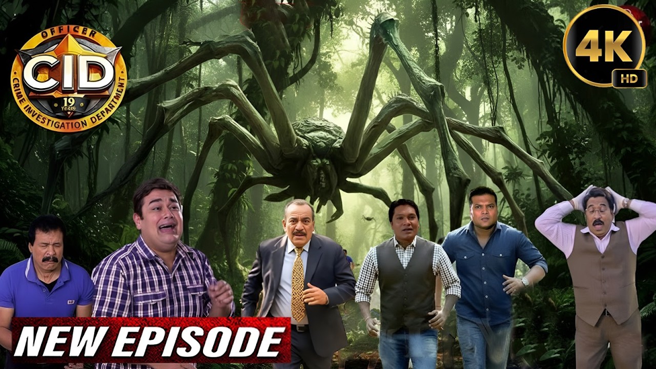 CID Team के ऊपर हुआ Giant मकड़ी का हमला, CID कैसे बचाएगी अपनी जान? | CID New Episodes 2026