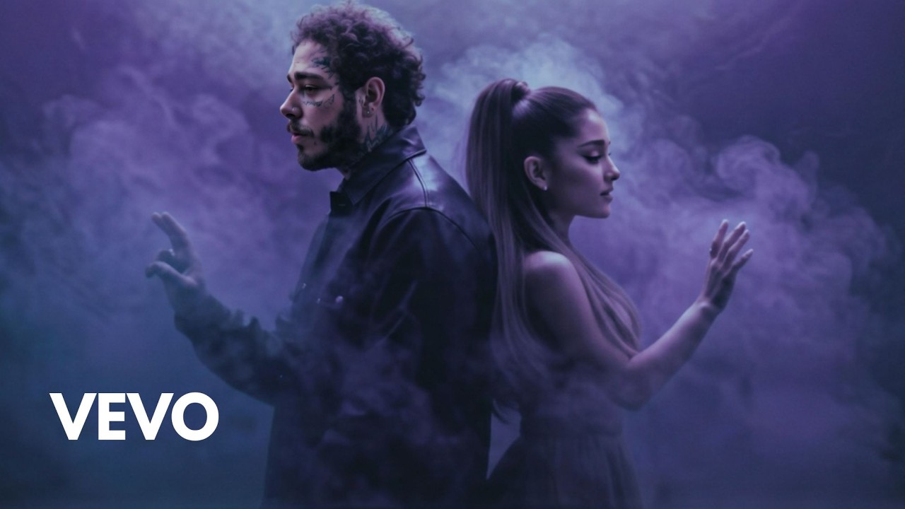 Post Malone Ft Ariana Grande - Lose Control (Emotional AI Song Lyric Video)