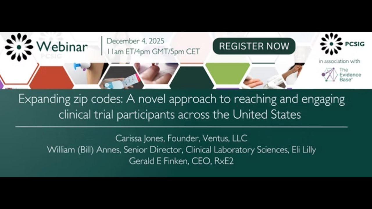 Expanding zip codes: Reaching and engaging clinical trial participants across the United States