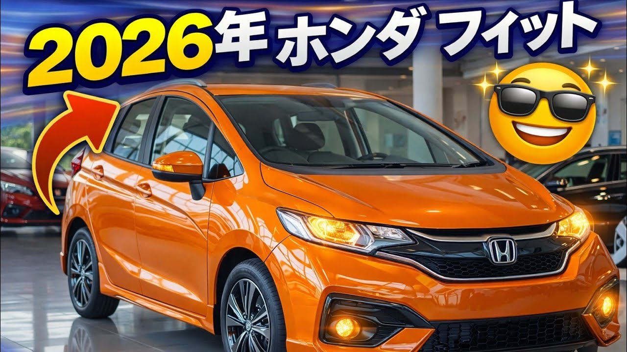 2026年 ホンダ フィット｜みんなを驚かせるコンパクトカー！** 🚗🔥